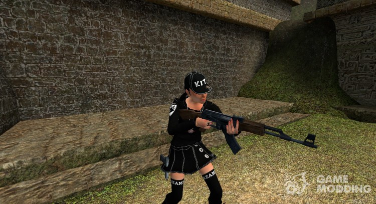 Urban's girl for Counter-Strike Source