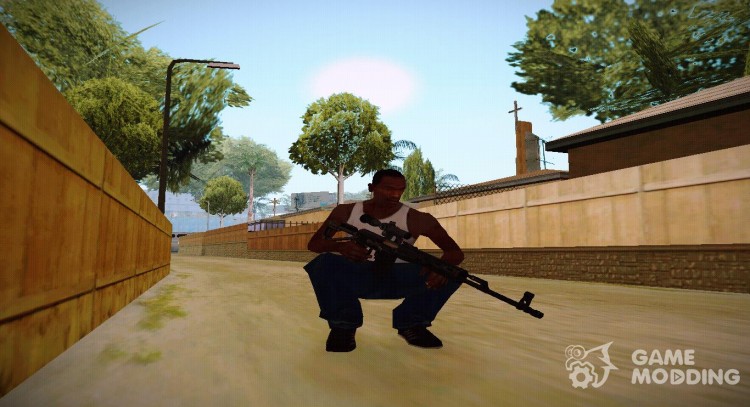 Dragunov Sniper Rifle for GTA San Andreas