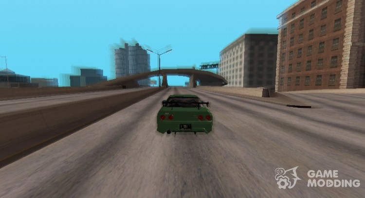 El efecto de las sacudidas de la cámara durante la fase de aceleración como en el GTA 5 para GTA San Andreas