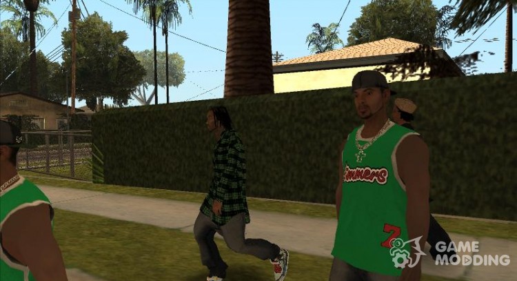 Mega Skins pack v. 2 for GTA San Andreas