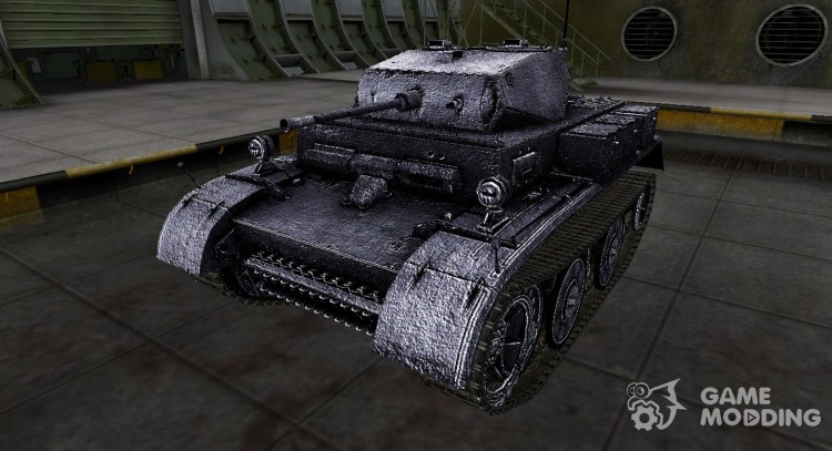 Темный скин для PzKpfw II Luchs для World Of Tanks
