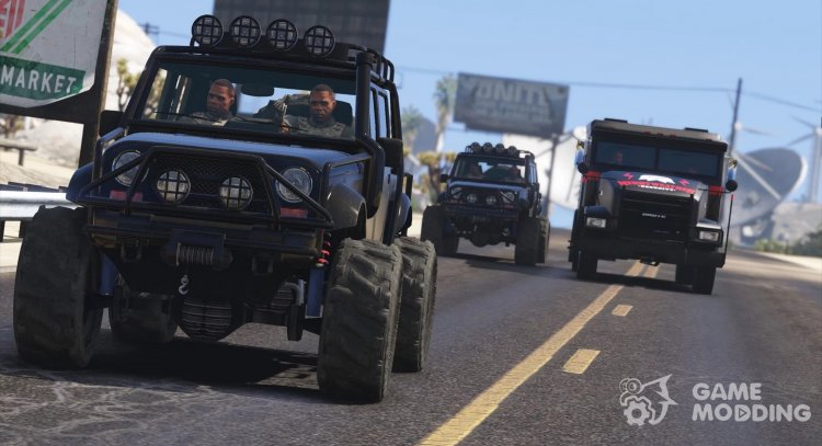 Convoys and Other Hits 0.7b for GTA 5