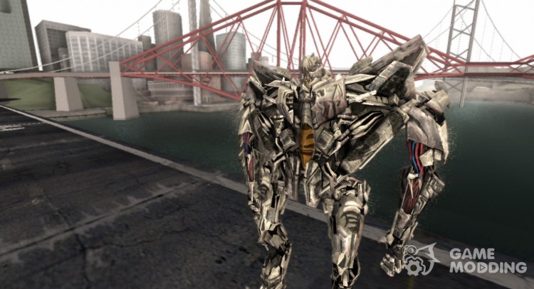Starscream Skin from Transformers v2 для GTA San Andreas