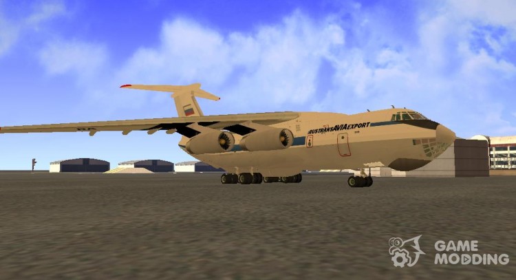 Ил-76ТД v2.0 для GTA San Andreas