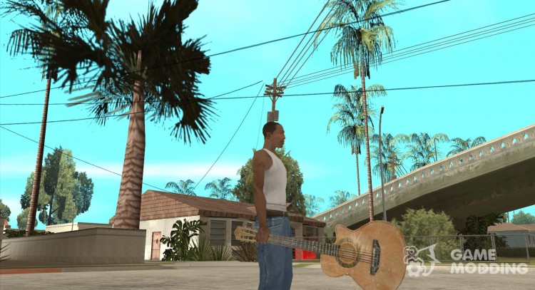 Гитара для GTA San Andreas