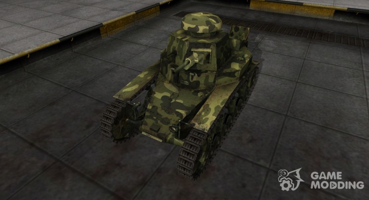 Skin para MS-1 con el camuflaje para World Of Tanks