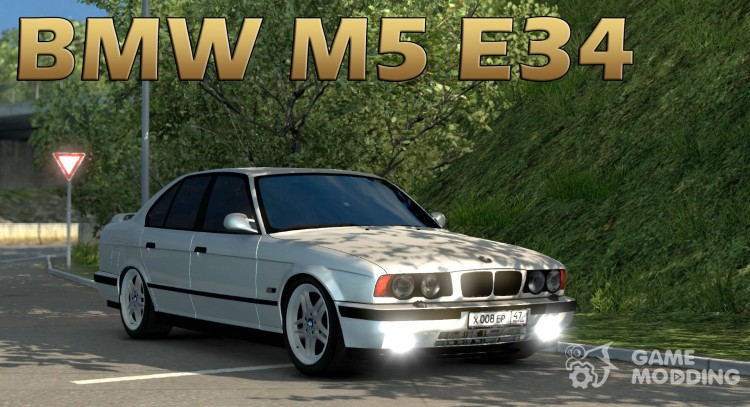 BMW E34 para Euro Truck Simulator 2