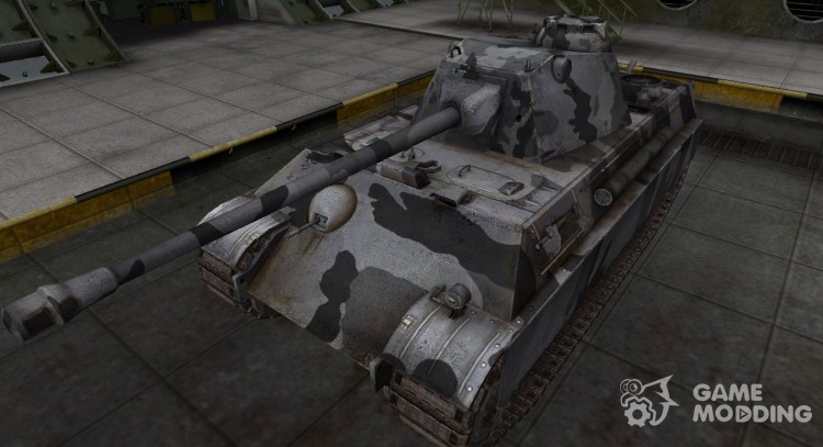 La piel para el alemán, el tanque Panther II para World Of Tanks