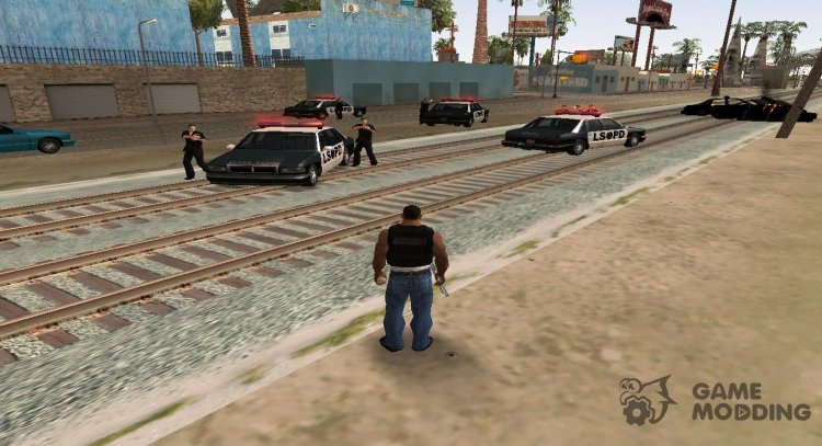 New Police AI for GTA San Andreas