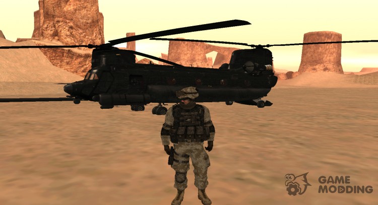 El Combatiente De Los Estados Unidos De América para GTA San Andreas