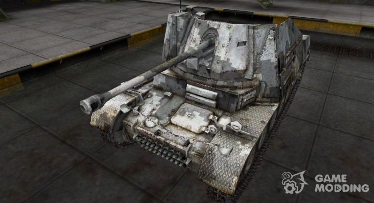 Camouflage skin for Marder II for World Of Tanks