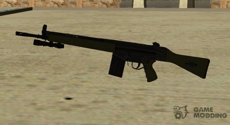 HK G3 (Flashlight Version) for GTA San Andreas