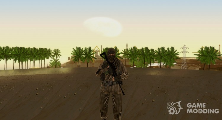 Солдат ВДВ (CoD MW2) v6 для GTA San Andreas