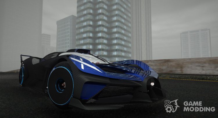 2024 Bugatti Bolide для GTA San Andreas