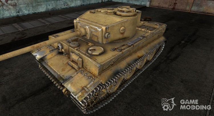 The Panzer VI Tiger 8 for World Of Tanks