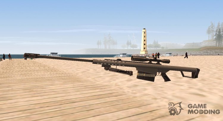 Barrett M82 Anti-Material Sniper V2 for GTA San Andreas