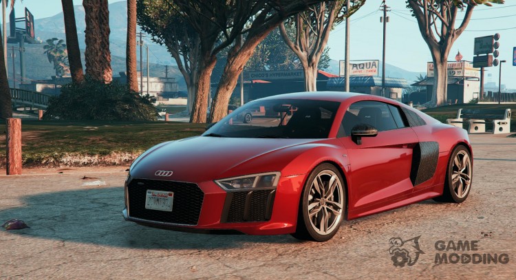 Audi R8 V10 2015 for GTA 5