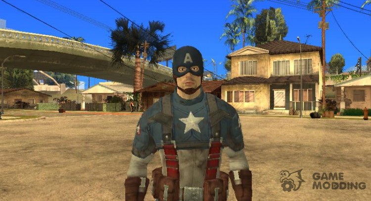 Captain America: the first Avenger for GTA San Andreas