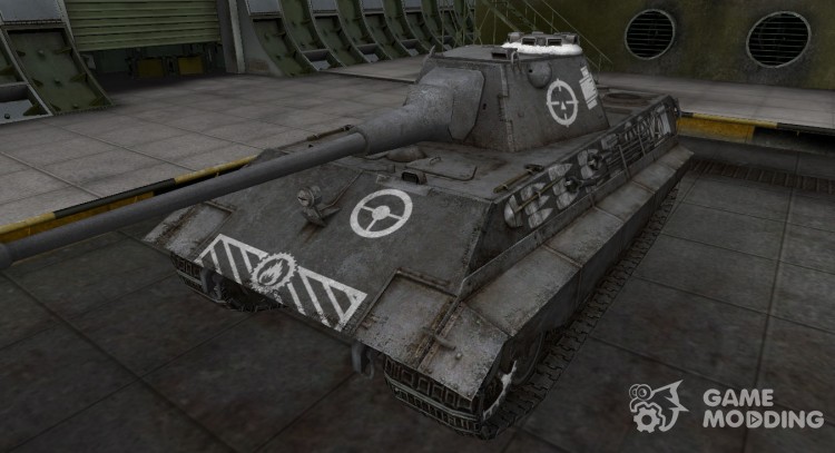 Breaking through the zone, compass E-50 for World Of Tanks