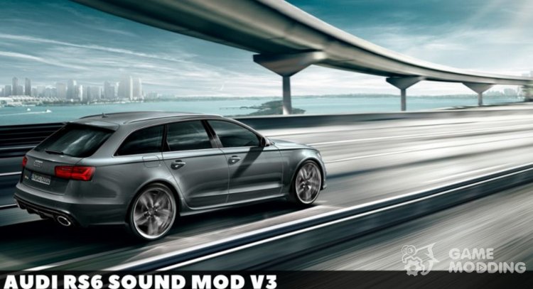 Audi RS6 Sonido mod v3 para GTA San Andreas