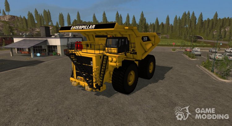 Caterpillar 797B version 1.2.0 for Farming Simulator 2017