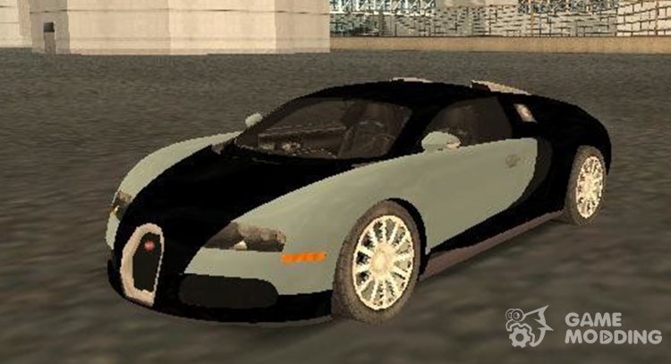 Bugatti Veyron SA Style para GTA San Andreas