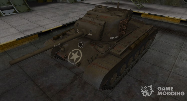 Casco de camuflaje M26 Pershing para World Of Tanks