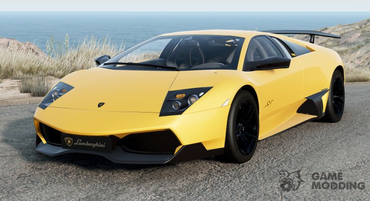 Lamborghini Murcielago LP 670-4 SuperVeloce 2009 для BeamNG.Drive