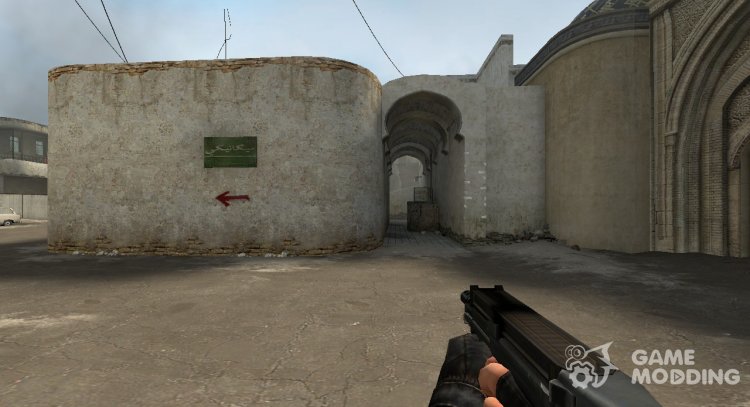 P90 without sight for Counter-Strike Source