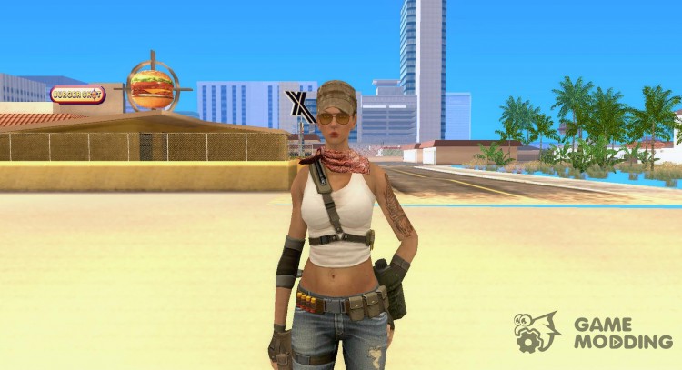 The new military girl for GTA San Andreas