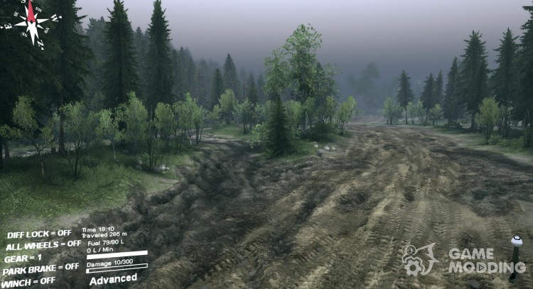 Gráfica mod SweetFX para Spintires 2014