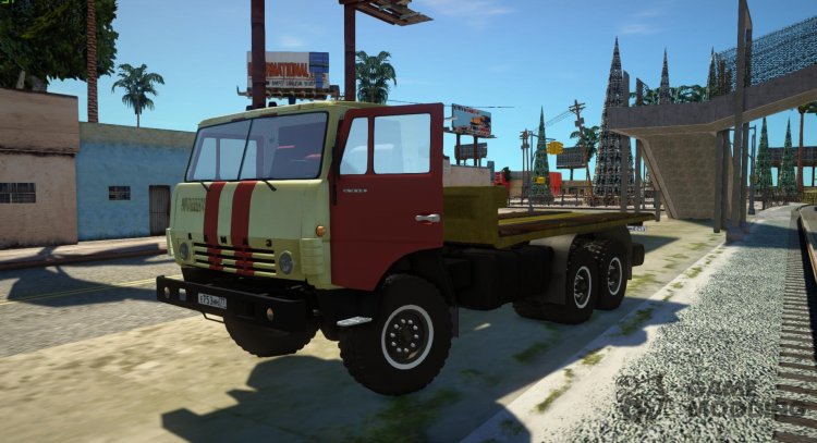 KamAZ-43114 Tow Truck for GTA San Andreas