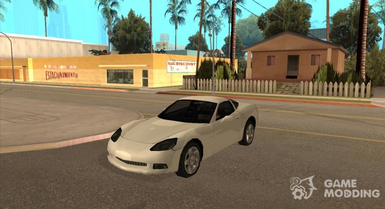 Chevrolet Corvette C6 в стиле SA для GTA San Andreas
