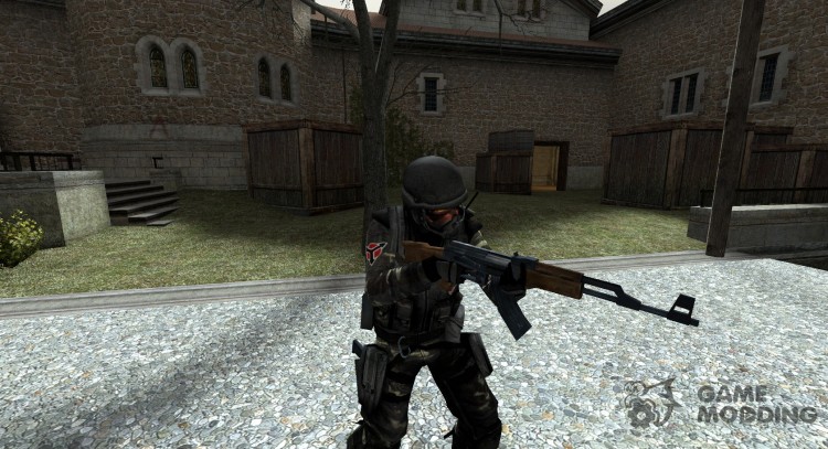 Woodland Camo Helghast for Counter-Strike Source