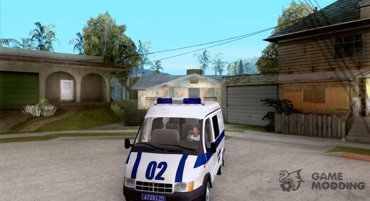 2217 GAZ Sobol policía para GTA San Andreas