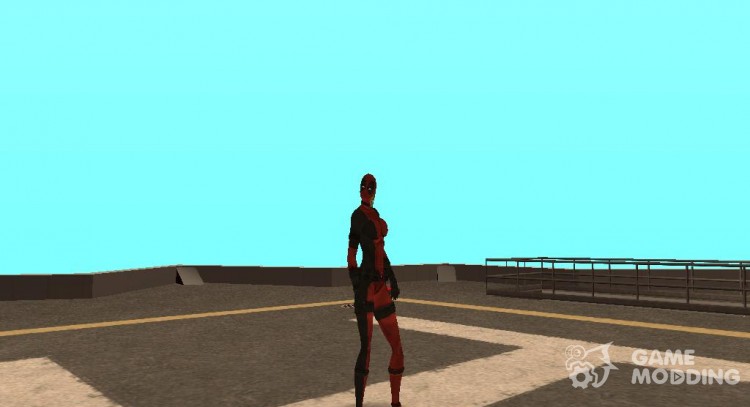 Lady Deadpool для GTA San Andreas