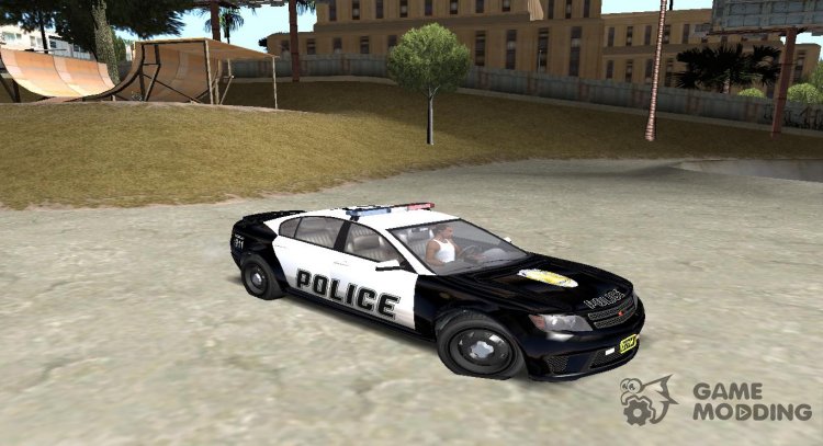 GTA 5 Cheval Fugitive Police для GTA San Andreas