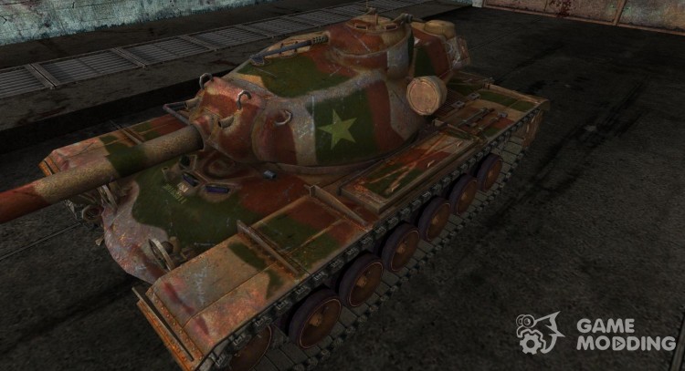 Skin for T110E5 for World Of Tanks