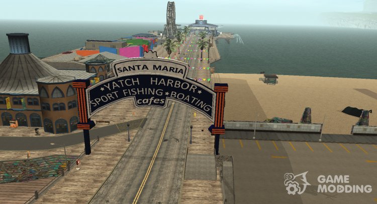 Pearl Pier Of Santa Maria для GTA San Andreas