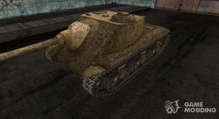 Skin for T25 AT No. 9 for World Of Tanks