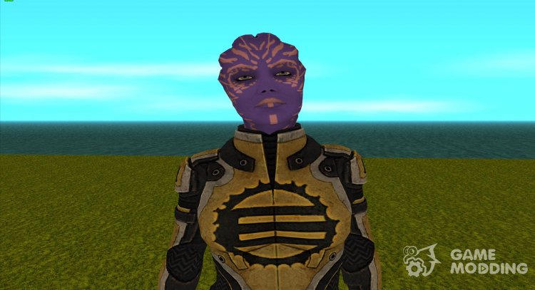 Captain Anyala from Mass Effect 2 for GTA San Andreas