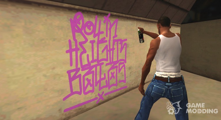 Remasterizado Vanilla Graffiti HQ para GTA San Andreas