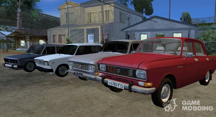 Русское авто от Старины Кроу для GTA San Andreas