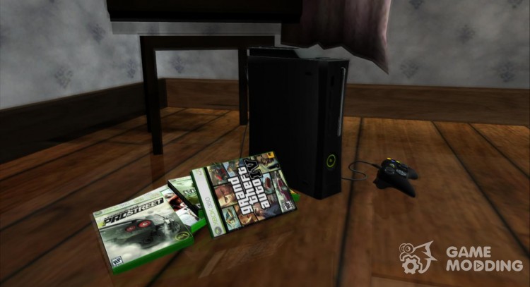 Xbox 360 Black для GTA San Andreas
