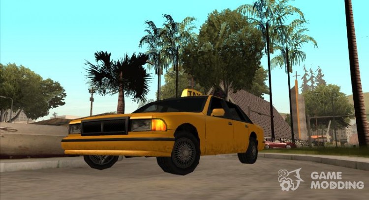 Taxi адаптированное к моду IVF для GTA San Andreas