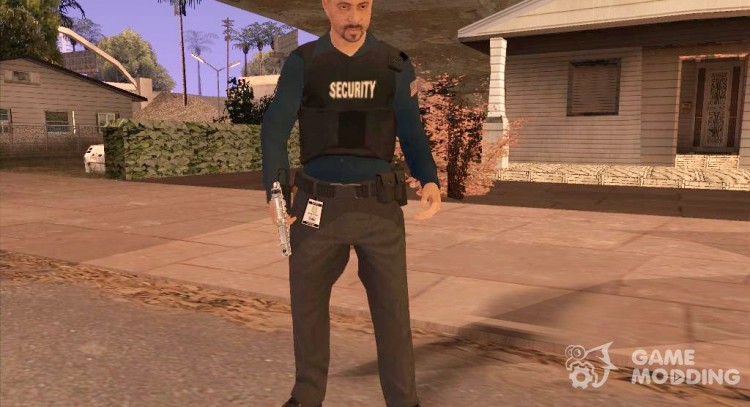 Охранник из GTA V v2 для GTA San Andreas