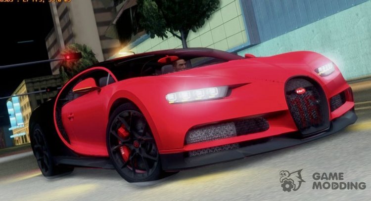 2018 Bugatti Хирон Спорт для GTA San Andreas
