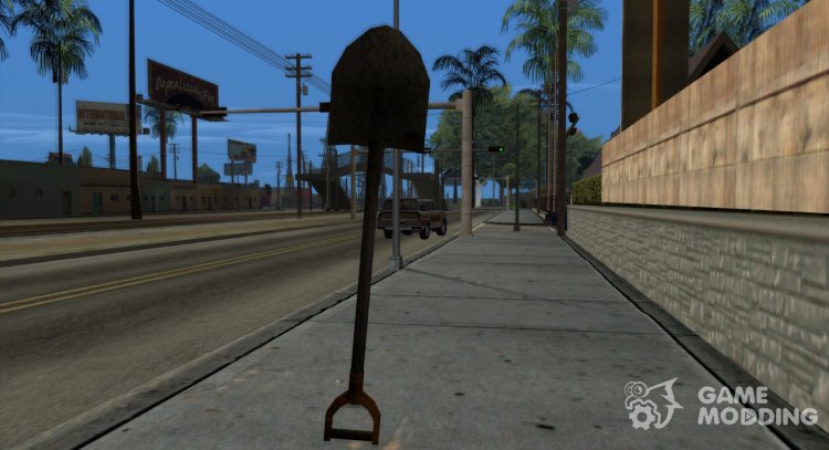 HQ Shovel v2.0 (With Original HD Icon) for GTA San Andreas