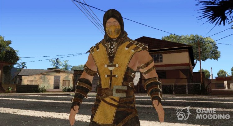Scoprion from Mortal Kombat X для GTA San Andreas