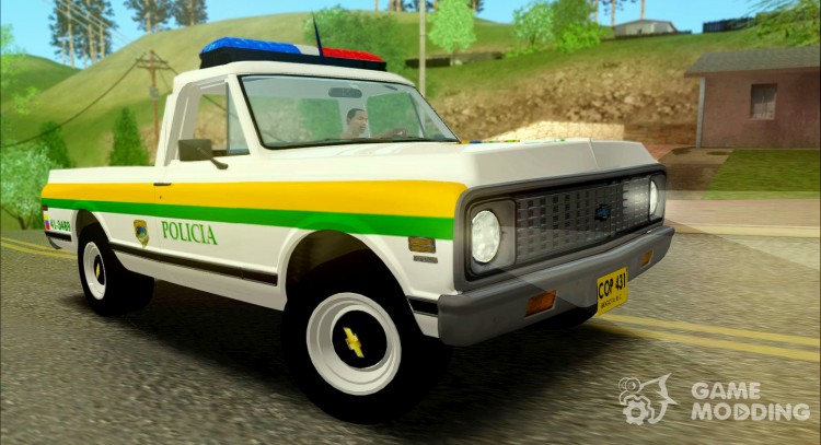 Chevrolet C10 1972 Policia for GTA San Andreas